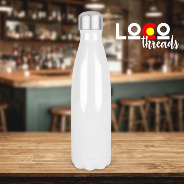 Tapered Stainless Steel 17 oz Water Bottle (LoCo) Thumbnail