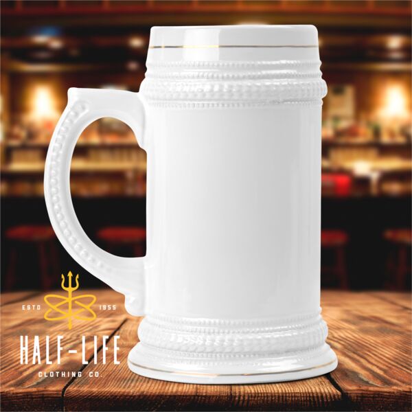Ceramic Stein with Gold Trim (HLCC) Thumbnail