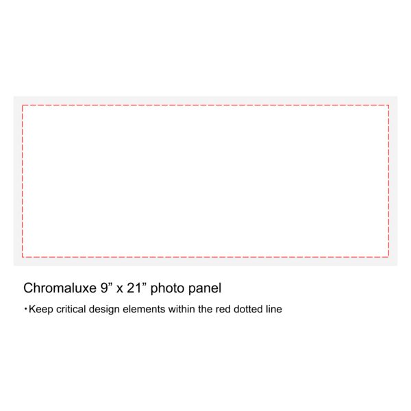 Chromaluxe 9" x 21" Photo Panel Thumbnail