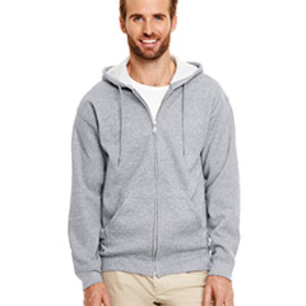 Adult Heavy Blend™ Adult 8 oz., 50/50 Full-Zip Hood (S) Thumbnail