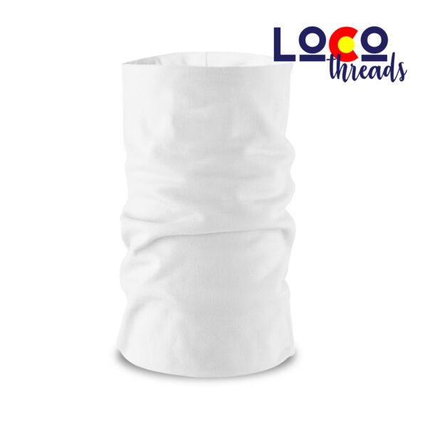 Gaiter - Basic Multi-function Full Neck Gaiter - Plain White - No Decoration Thumbnail