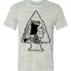 White Marble Unisex Poly-Cotton Short-Sleeve T-Shirt Thumbnail