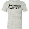 White Marble Unisex Poly-Cotton Short-Sleeve T-Shirt Thumbnail